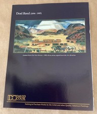 Doel Reed 2010 gallery exhibition ad art show vintage mgazne print New Mexico
