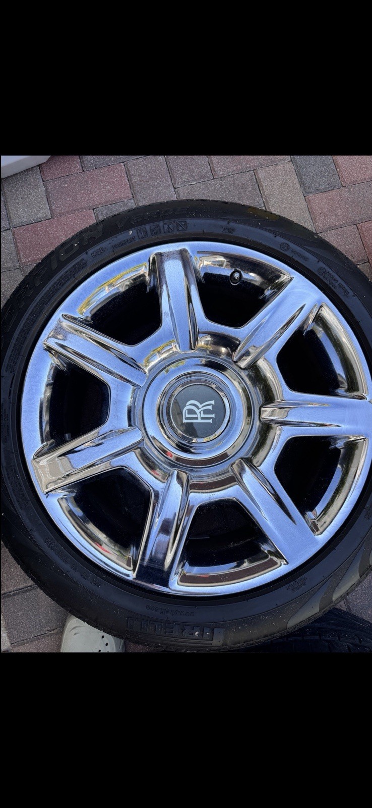 4- Rolls Royce OEM, 2018 Ghost, 21 Inch With A 5x120 Lug Pattern