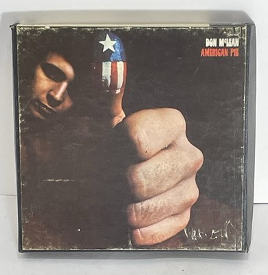 Reel to Reel Tape DON McLEAN AMERICAN PIE  3 3/4 IPS