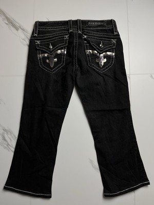Rock Revival Boot Herren Jeans Original Schwarz Größe 31 Top Zustand