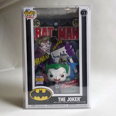 Funko Pop Comic Covers The Joker 07 2022 Winter Convention Limited + Protector