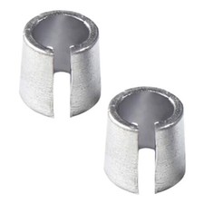 Car Battery Post Shims, Pure Lead Anode Cathode Terminal Converter 2PCS