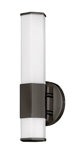 Hinkley Facet 14" High Black Oxide LED Wall Sconce - Picture 2 of 9