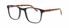 Inface CONFIDENT black medium shiny 6022 Eyeglasses