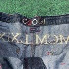 COOGI Australia Y2K Baggy Hip Hop Embroidered Dark Denim Shorts Sz 44 — photo 6