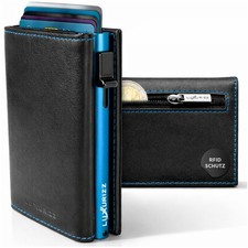 Luxurizz  Slim Wallet Magnetvershluss Rfid Sc...