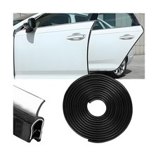 Osilly 33ft Universal Car Door Edge Guards U-Shaped No Glue Trim Black Protector