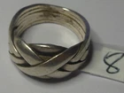 Vintage Sterling Ring 6.46g silver