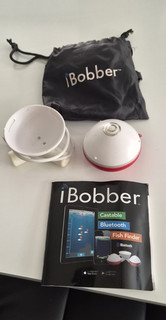 iBobber Castable Bluetooth Portable Fish Finder Handheld System White/Red