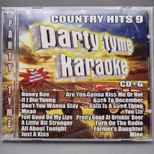 Country Hits 9 by Party Tyme Karaoke CD G, 2011 