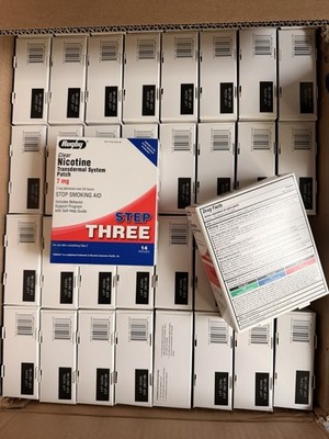 Rugby Clear Nicotine Transdermal System Patch Step 3 20 Units