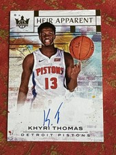 2018-19 Panini Court Kings Khyri Thomas Heir Apparent Auto /199 #HAKTH Rookie RC