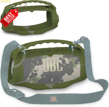 JBL Xtreme 4 Silicone Case Cover Shockproof Protective Skin Camo - US
