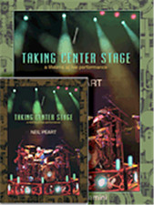 Neil Peart: Taking Center Stage Combo Pack - by Neil Peart - HL00129268