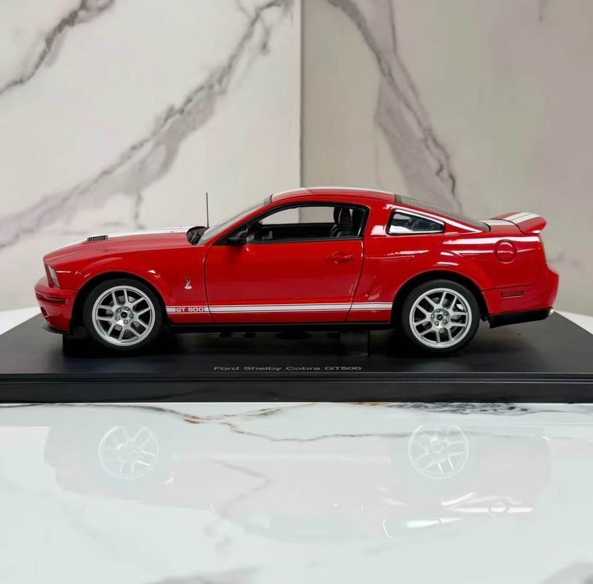 SUPER RARE* AUTOart 1/18 Ford Mustang Shelby Cobra GT500 Red