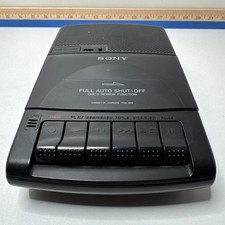 VTG Sony Pressman Cassette Recorder TCM-929 Tape Player Tested