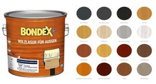 Bondex Holzlasur für Aussen Farb- und Größenwahl Holzschutz Lasur