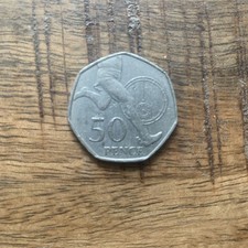 2004 Circulated 50p Roger Bannister Runner Fifty Pence Coin Elizabeth II