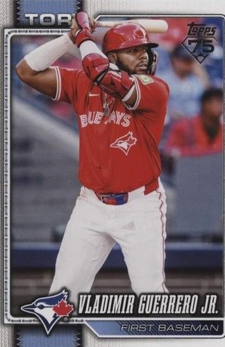 2026 Topps Series 1 Vladimir Guerrero Jr. Blue Jays #20 Green