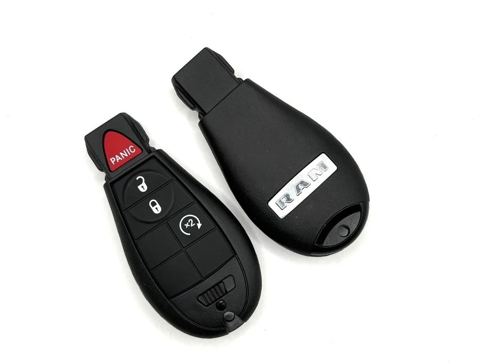 Nuevo OEM Original 2013-2018 Ram Fobik Llave 4 Botones GQ4-53T 68508721AA GQ4-53T Foto 2 de 2