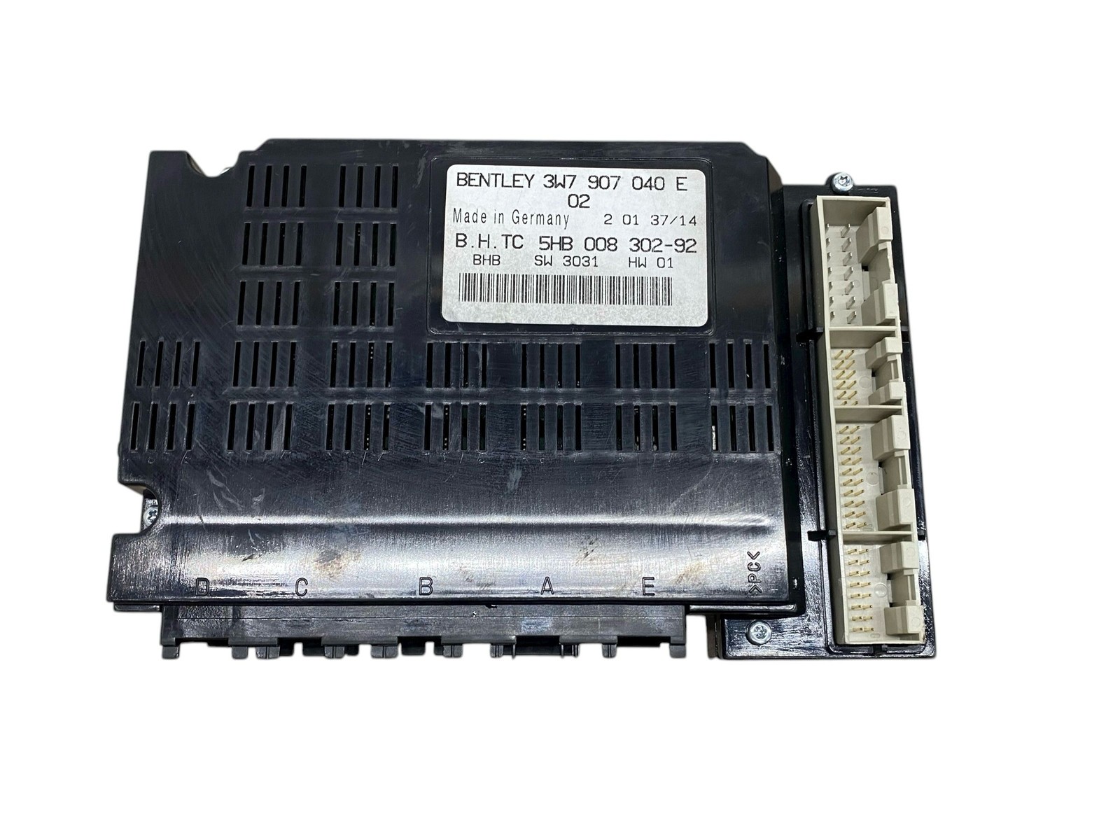 2015 BENTLEY CONTINENTAL HVAC A/C CLIMATE TEMPERATURE CONTROL MODULE 3W7907040E