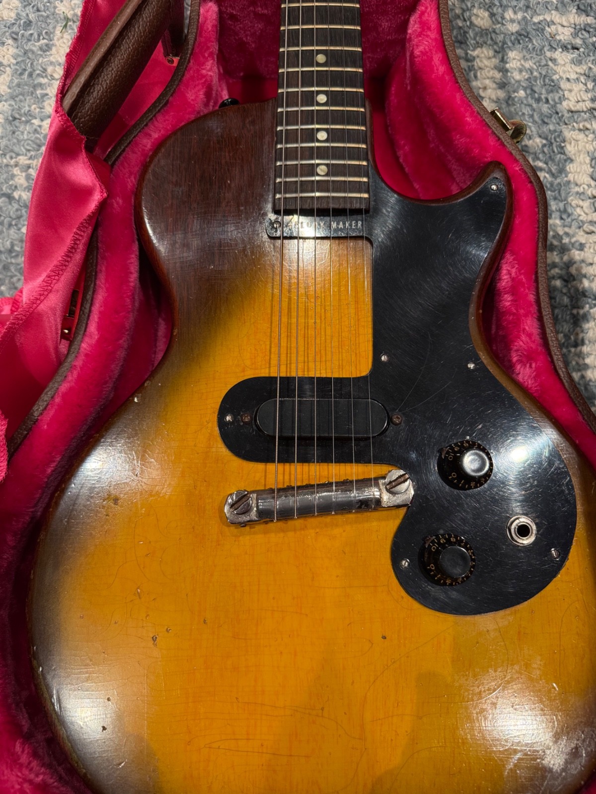 The Vintage 1959 Gibson Melody Maker full scale neck is a classic electric guita