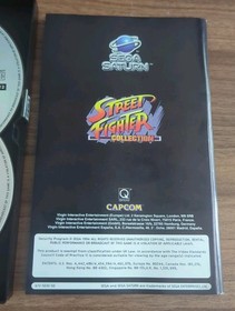 Street Fighter Collection for Sega Saturn PAL complete with manual by Capcom