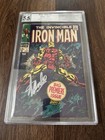 The Invincible Iron Man #1 1968 Signed By Stan Lee 5.5 Pgx Cream to Off White