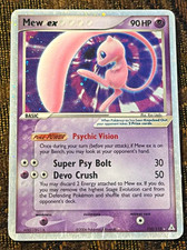 Nintendo Pokemon TCG Mew ex 100/110 EX Holon Phantoms Holo Ultra Rare 2006 on eBay