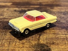 RARE Vintage Aurora Falcon Hardtop Slot Car Yellow/Yellow in Excellent Condition