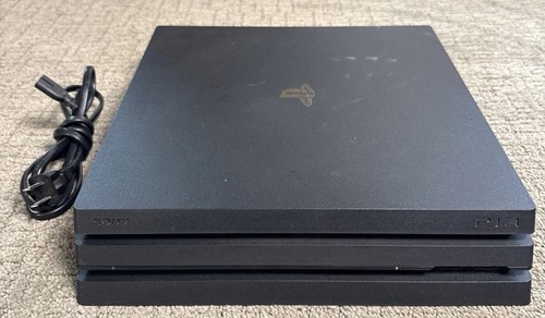 Sony PlayStation 4 Pro PS4 Black CUH-7215B 1TB Console Only FOR PARTS/REPAIR