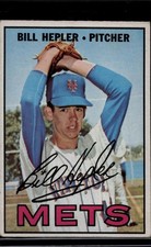 1967 Topps Baseball #144 Bill Hepler, Vg/Ex