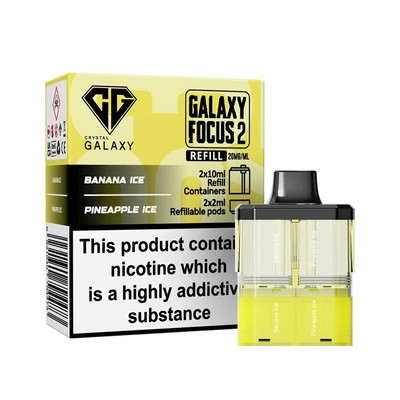 Crystal Galaxy Focus 2 Refill Pod 30k Prefilled Vape Pods Refill Containers 
