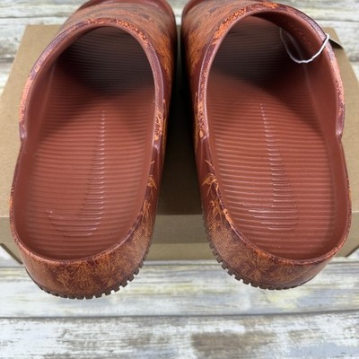Nike Calm Slide Cinnamon Monarch Brown Premium Mens Size 10  display picture 3