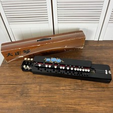 Taishogoto Peacock Harp Musical Instrument
