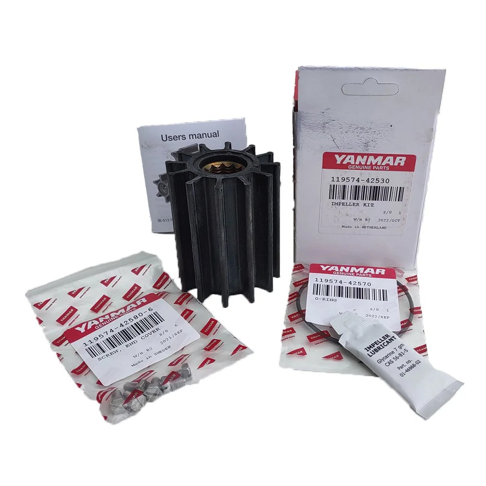 Yanmar Impeller Kit 119574-42530 with O Ring & Screw / 6LY440 6LY3