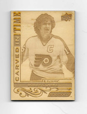 2018-19 UPPER DECK ENGRAINED BOBBY CLARKE CARVED IN TIME CARD # CT-28 (18-19)