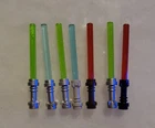Lego Star Wars Minifigure Lightsaber Lot Of ( 7 )