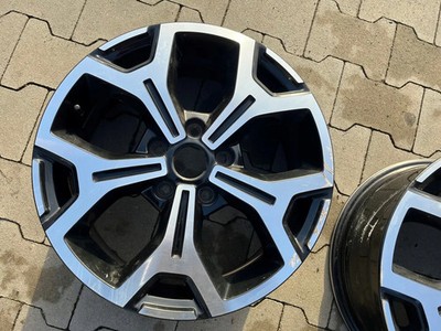 1x Alufelge 17 Zoll 6.5'' 5x114.3 50ET Glanz Schwarz 403006285R Dacia Rim Wheel