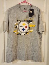 NFL NWT Proline Fanatics Pittsburgh Steelers Size XL Logo Graphic Tee T-Shirt
