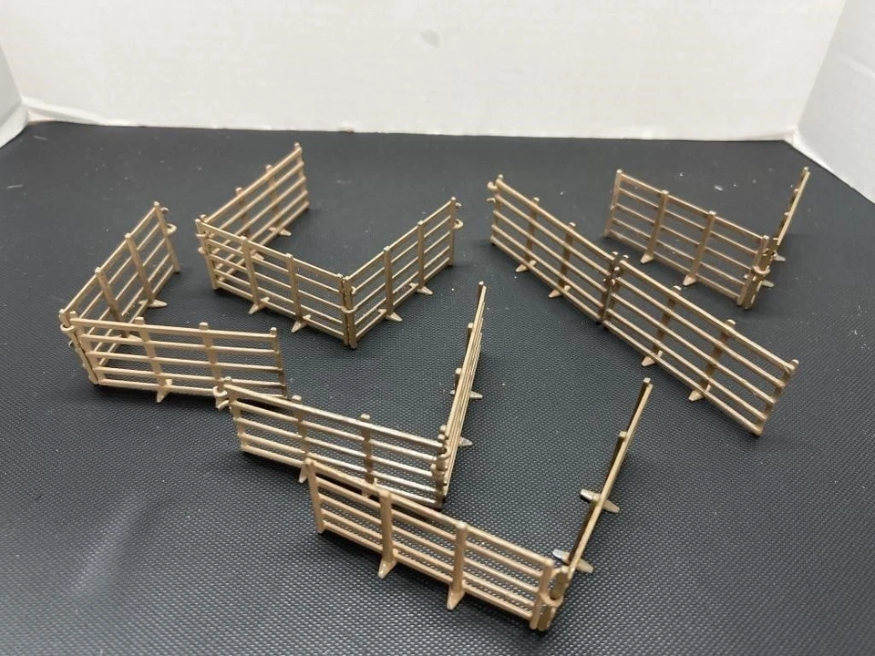 Lote de vallas de plástico 1:32 vintage de granjas BRITAINS LTD Foto 2 de 4