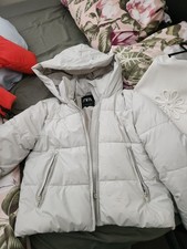 Zara Rubberised Coat Size L EU, A Few Stains, Lovely Coat