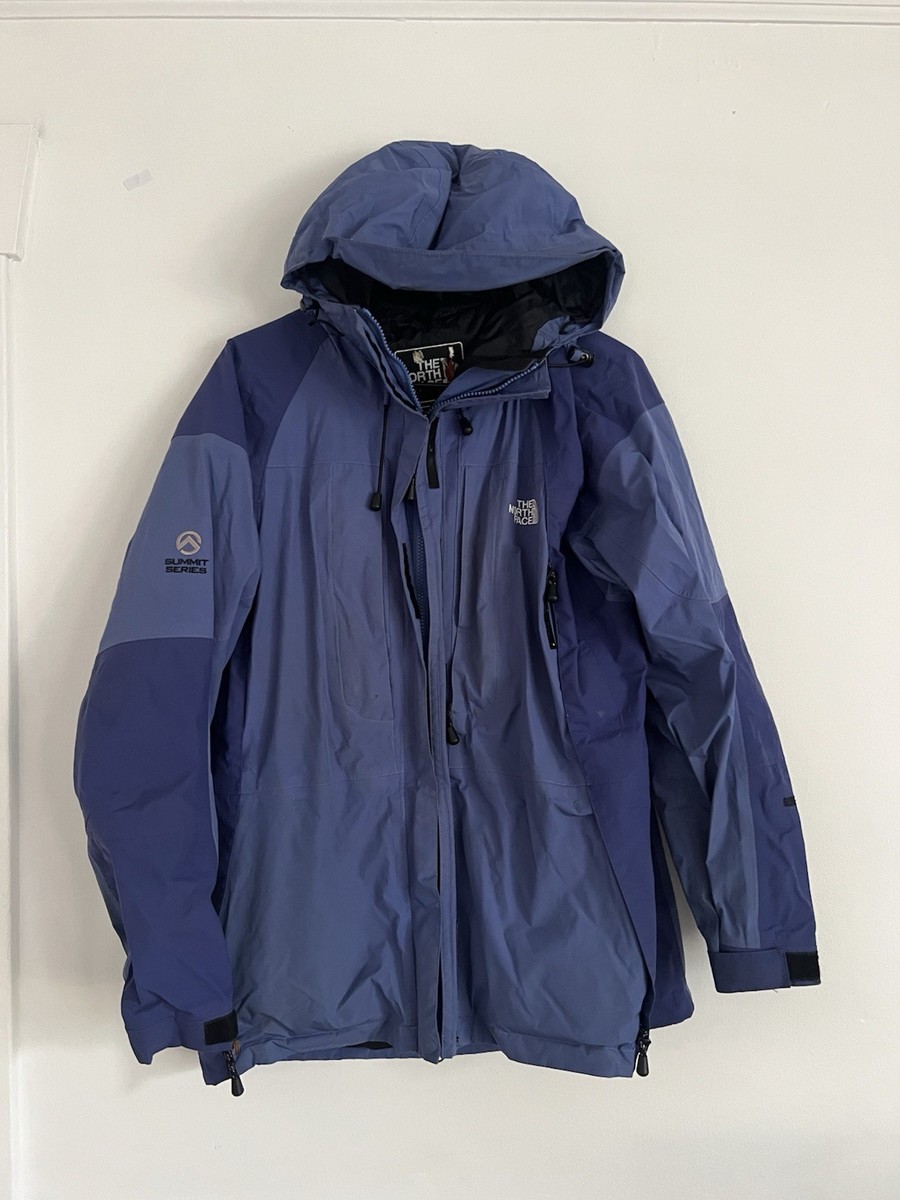 THE NORTH FACE SUMMIT GORE-TEX L ネイビー The North Face Vintage Gore Tex XCR Summit Series Jacket Blue