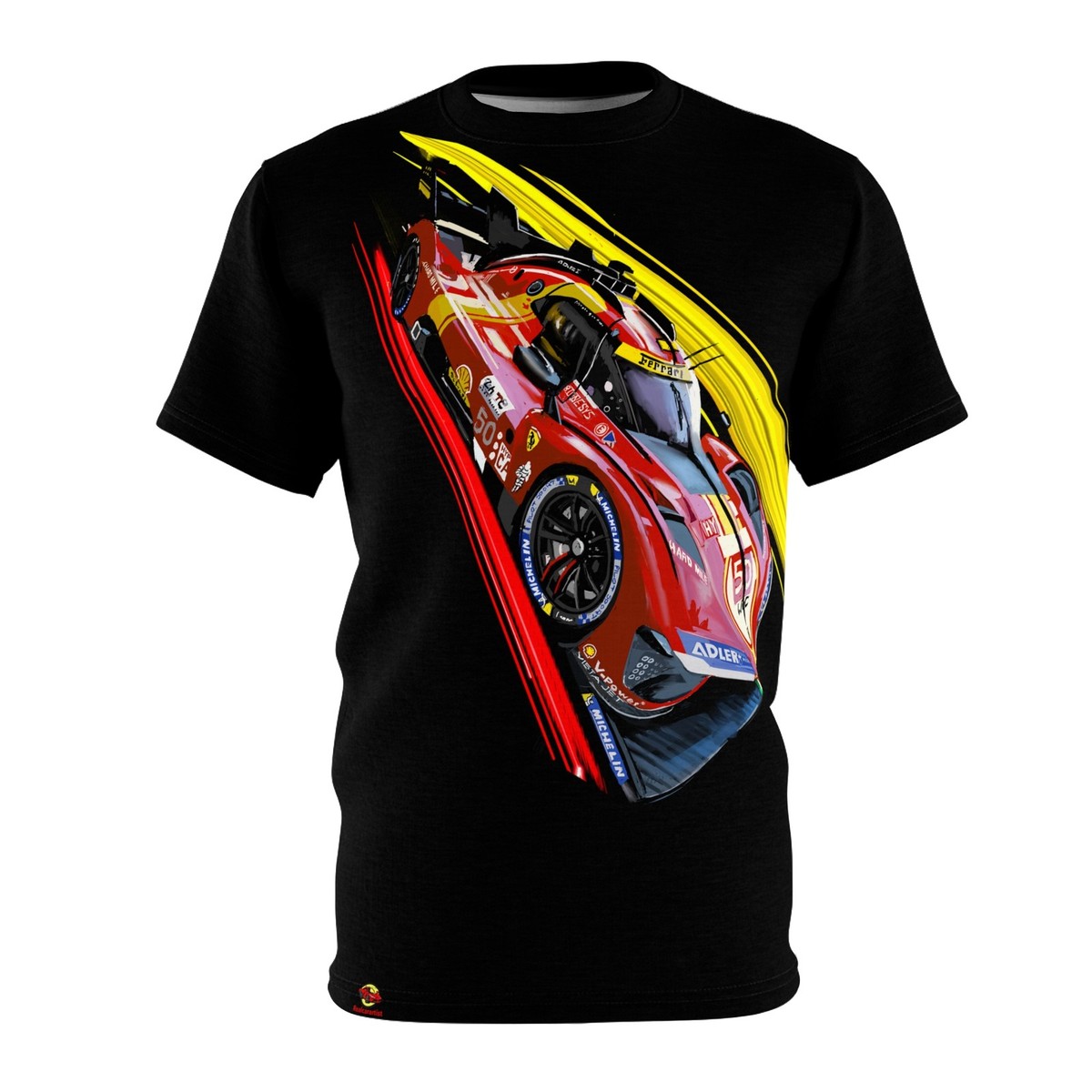 Ferrari 499p HyperCar Le Mans Unisex Cut & Sew T-shirt (AOP) | eBay