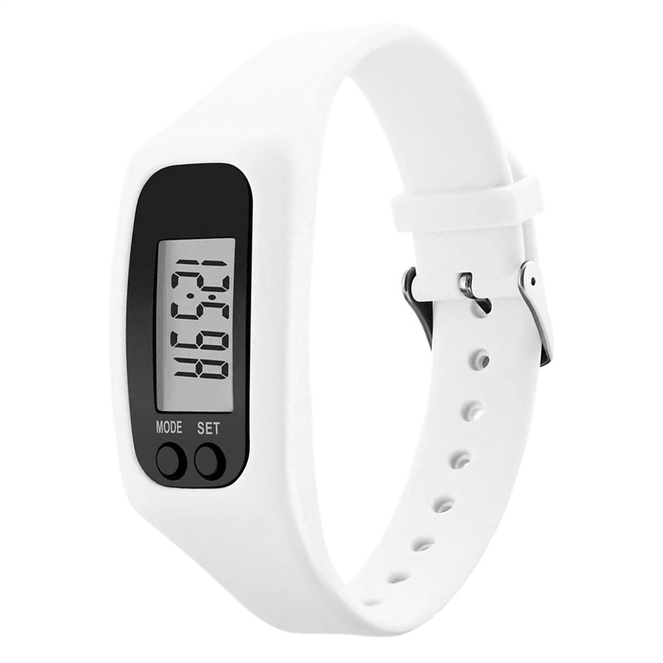 Waterproof Step Counter Watch Fitness Tracker Watch Calorie Distance ...