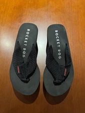 Rocketdog  Woman Black Sandels Sz. 8