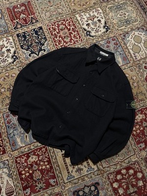 Stone Island Archive 1995 Rare Jacket Wool Green Patch M size Streetwear Casual