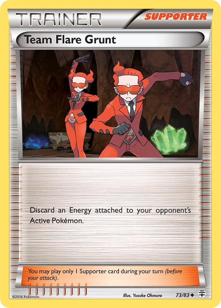 Team Flare Grunt - 73/83 - MP - Generations