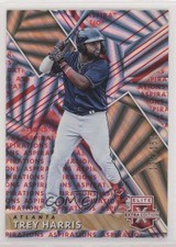 2019 Panini Elite Extra Edition Aspirations Red 125/150 Trey Harris #178 02v3