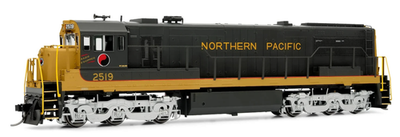 #ad Rivarossi Northern Pacific U25C Phase IIIb #2519 HO Scale w DCC Sound Decoder $229.95